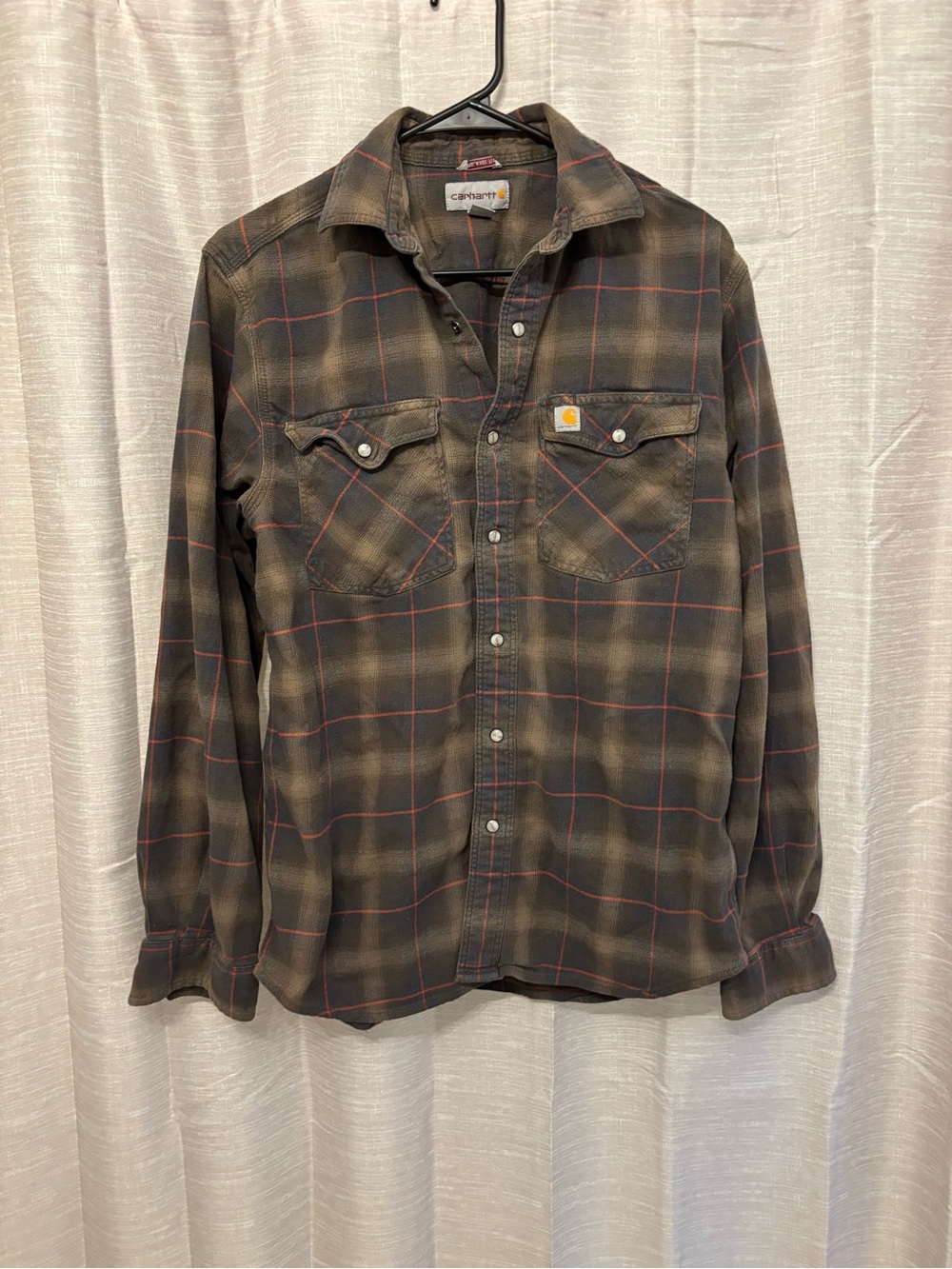 Carhartt men’s rugged flex Bozeman Plaid Shirt